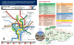 Metro Map - Washington Nationals