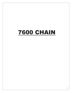7600 chain - Vermeer High Plains
