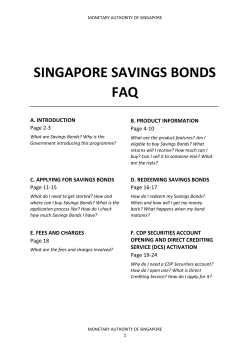 singapore savings bonds faq - Monetary Authority of Singapore