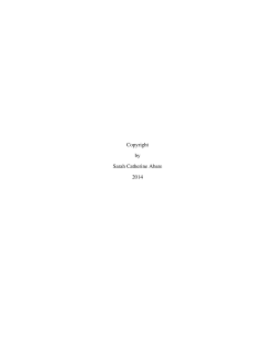 ABARE-THESIS-2014 - The University of Texas at Austin