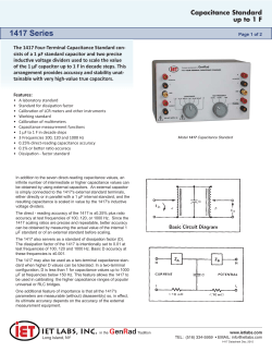 Datasheet - IET Labs