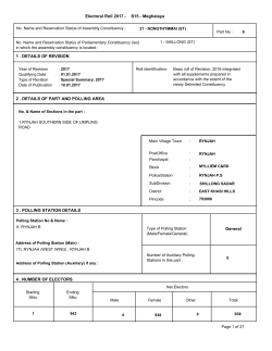 Rynjah "B" - (CEO), Meghalaya