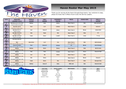 Haven Roster Mar