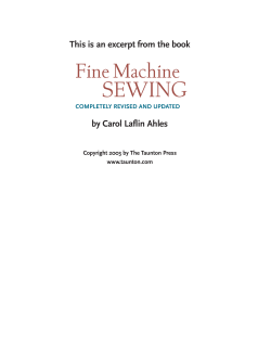 Easy Ways to Achieve Precision in Your Sewing