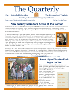The Quarterly, Fall 2005