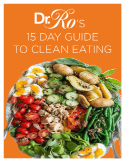 15 day guide to clean eating `s