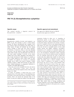 PM 7/4 (3) Bursaphelenchus xylophilus