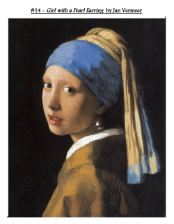 #14 - Girl with a Pearl Earring by Jan Vermeer