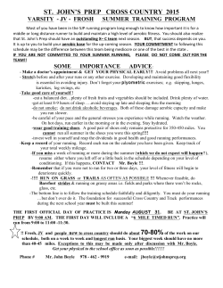 st. john`s prep cross country 2015 varsity