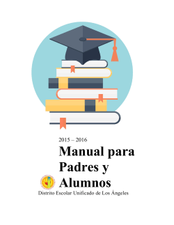 Manual para Padres y Alumnos