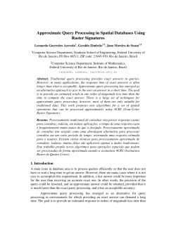 Approximate Query Processing in Spatial Databases