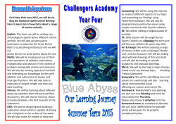 Blue Abyss - Blackheath Primary School