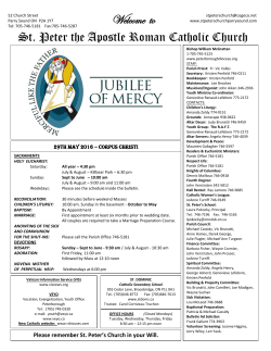 St. Peter the Apostle Roman Catholic Church