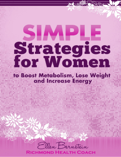 Simple Strategies for Women to Boost