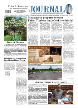 Metroparks prepares to open Fallen Timbers battlefield site this fall