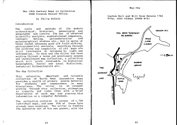 The 1 8th Century Maps in Collectlon by Philip Hudson Introduction