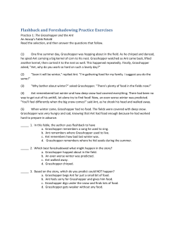 Flashback and Foreshadowing Practice Exercises