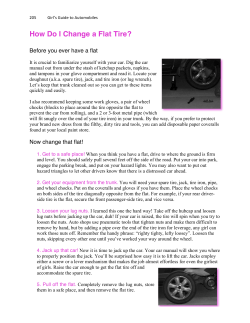 How Do I Change a Flat Tire?