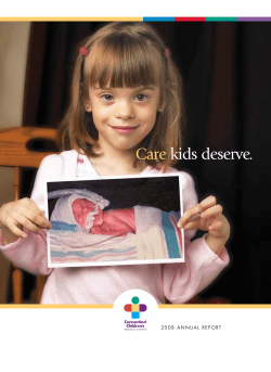 View Report - Connecticut Children`s Medical Center