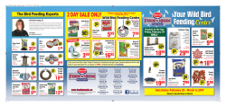 see flyer - Nutreco Canada