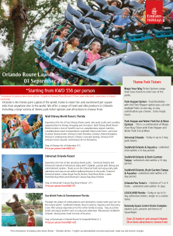 Orlando Route Launch &ndash; 01 September 2015