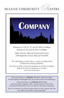 company - Mclean Players