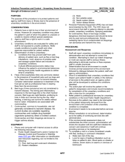 Unsanitary Home Environment