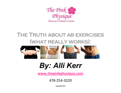 The Truth About Abs e-Report