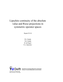 Lipschitz continuity of the absolute value and