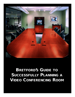 Bretford`s Guide to successfully planning a video