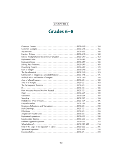 Eyes on Math Grade 6