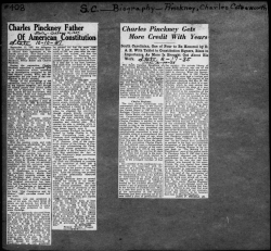 Charles Pinckney Father UtAmerican Constitution