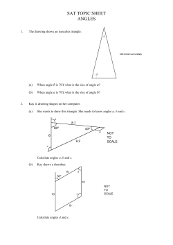 SAT TOPIC SHEET ANGLES