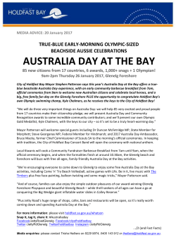 australia day at the bay
