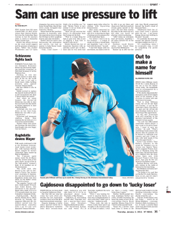 Sam can use pressure to lift