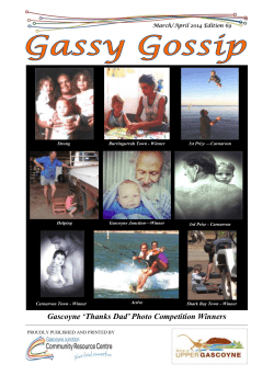 Gassy Gossip March/April 2014