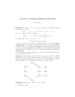 Divided difference operators