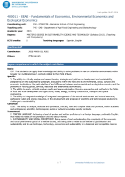 Fundamentals of Economics, Environmental Economics and