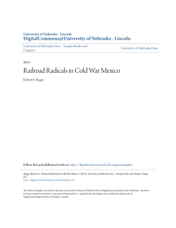 Railroad Radicals in Cold War Mexico