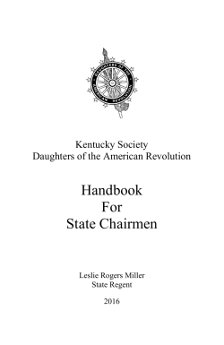 2016-7 State Chairman Handbook