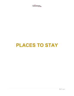 places to stay - Savannah