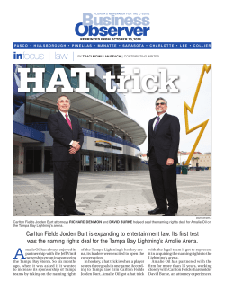 Hat Trick - Carlton Fields