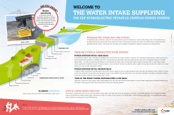 THE WATER INTAKE SUPPLYING