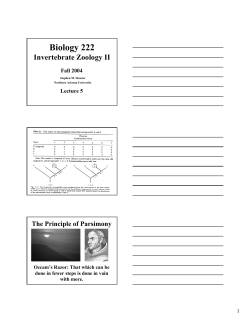 Biology 222 - Northern Arizona University