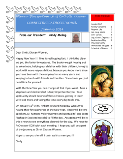 Winona Diocese Council of Catholic Women