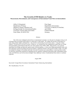 Bergstrand Paper