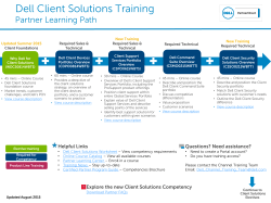 Dell Client Solutions Training