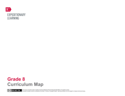 Grade 8 Curriculum Map