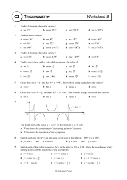 Questions - NLCS Maths Department