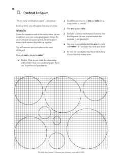 13. Cornbread Are Square - The Math Forum @ Drexel